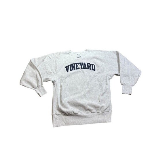 VTG Champion Reverse Weave Sweatshirt Crewneck Size XL (Large) Marthas Vineyard - Picture 1 of 6
